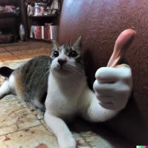 😺 Стикер «Котяо 1» для Telegram