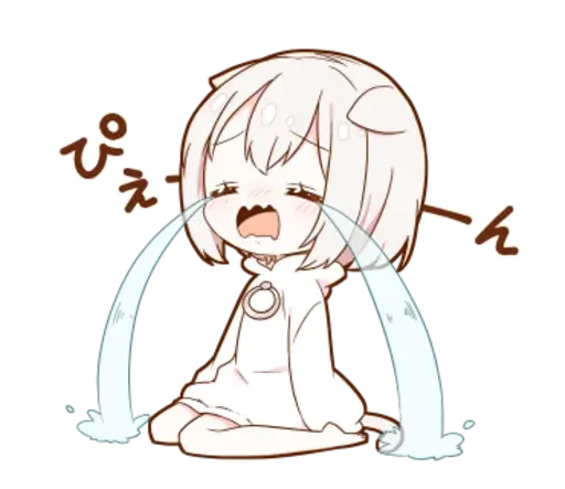 😭 Стикер «KotyaParst chibi» для Telegram
