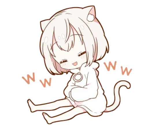 🤣 Стикер «KotyaParst chibi» для Telegram