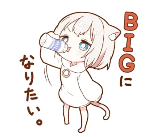 🍻 Стикер «KotyaParst chibi» для Telegram