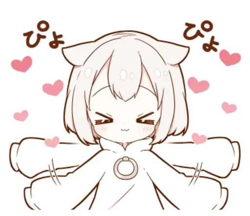 ☺️ Стикер «KotyaParst chibi» для Telegram