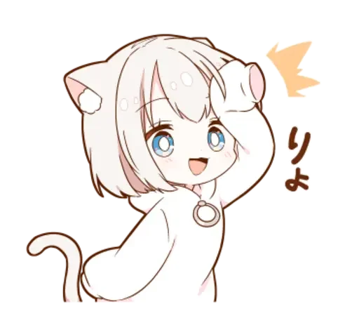 😊 Стикер «KotyaParst chibi» для Telegram