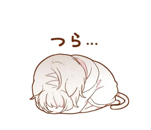 😔 Стикер «KotyaParst chibi» для Telegram
