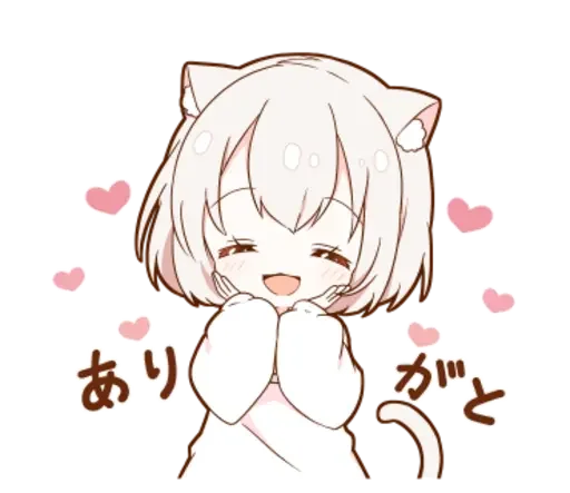 😊 Стикер «KotyaParst chibi» для Telegram