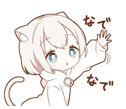 😯 Стикер «KotyaParst chibi» для Telegram