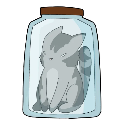 😕 Стикер «Cat >D» для Telegram