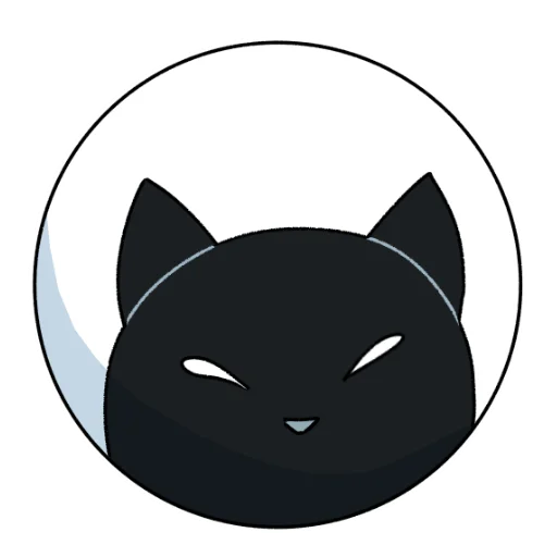 🙂 Стикер «Cat >D» для Telegram
