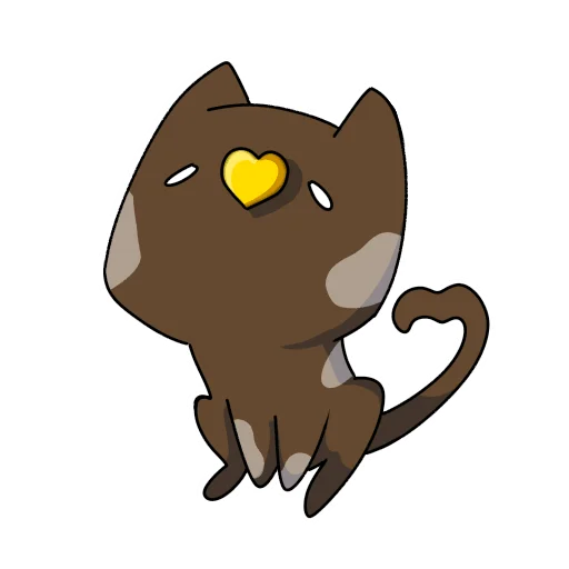 💛 Стикер «Cat >D» для Telegram