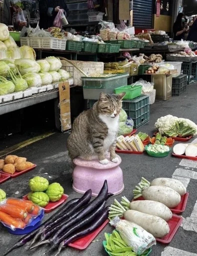 🤩 Стикер «Котяяяяя» для Telegram
