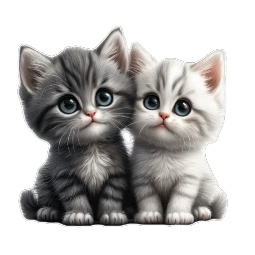 😺 Стикер «Котенок» для Telegram