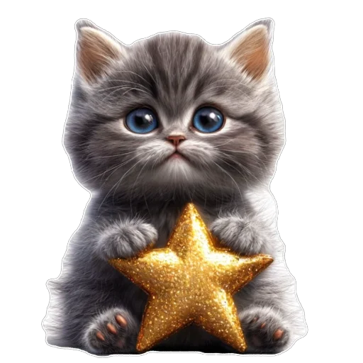 🌟 Стикер «Котенок» для Telegram