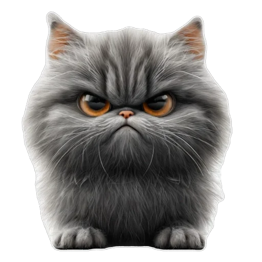 😡 Стикер «Котенок» для Telegram