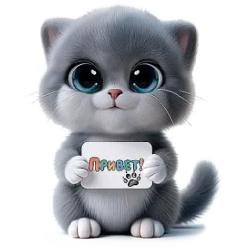 🐱 Стикер «Котенок» для Telegram
