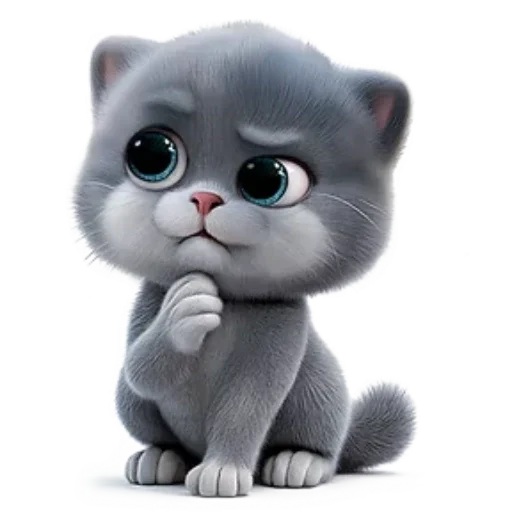 🐱 Стикер «Котенок» для Telegram