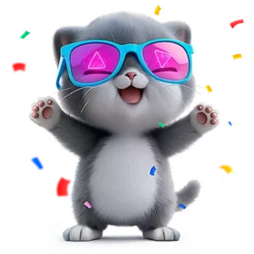 🐱 Стикер «Котенок» для Telegram