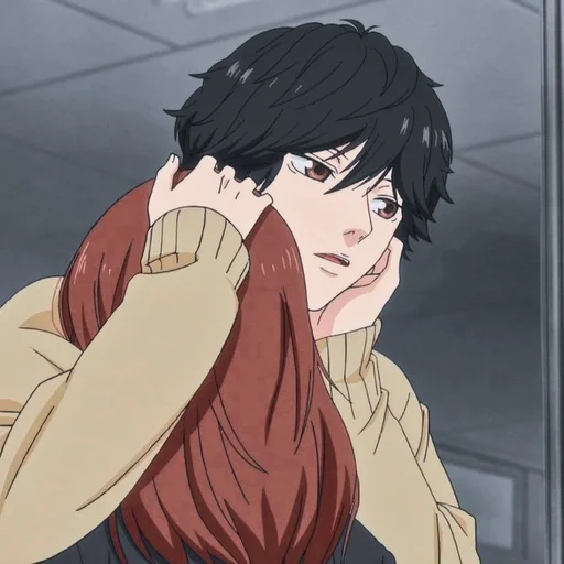 🤗 Стикер «KOU MABUCHI» для Telegram