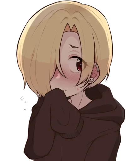 😍 Стикер «Koume Shirasaka» для Telegram