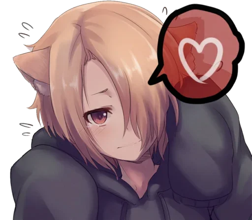 😍 Стикер «Koume Shirasaka» для Telegram