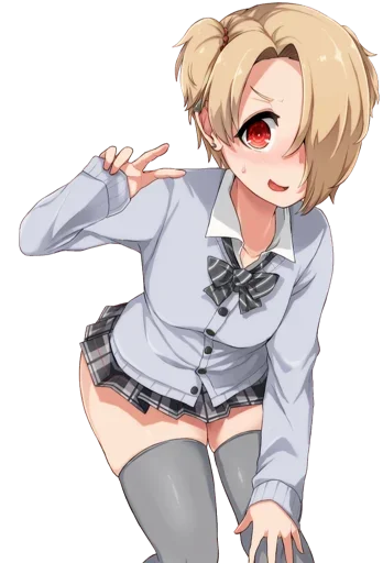 😍 Стикер «Koume Shirasaka» для Telegram
