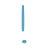 ❕ Эмодзи «Синие буквы, цифры, значки» для Telegram