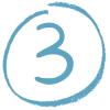 3⃣ Эмодзи «Синие буквы, цифры, значки» для Telegram