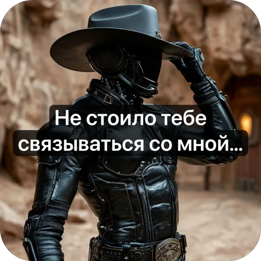 ⚡️ Стикер «Ковбой» для Telegram