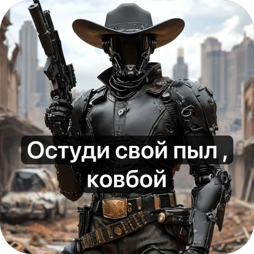 😏 Стикер «Ковбой» для Telegram