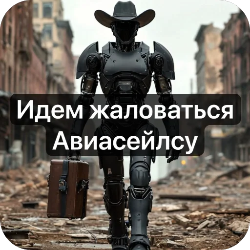 😡 Стикер «Ковбой» для Telegram