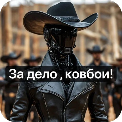 ✊ Стикер «Ковбой» для Telegram