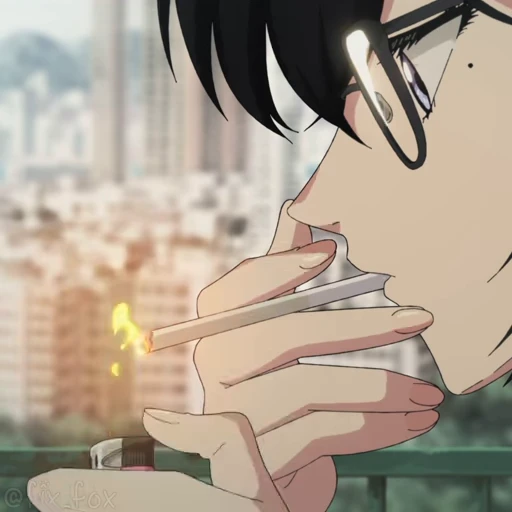 🚬 Стикер «Kowloon Generic Romance» для Telegram