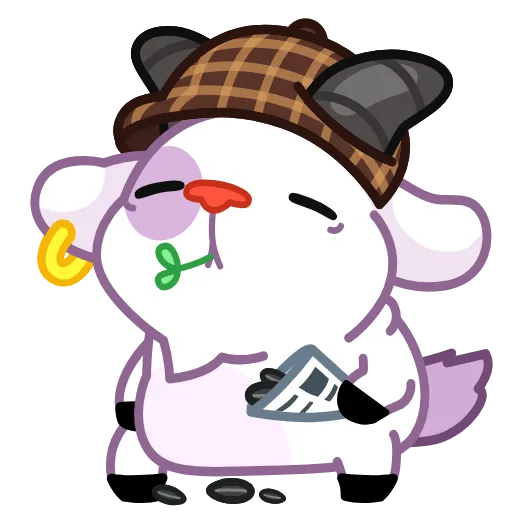 🤩 Стикер «Козёл» для Telegram