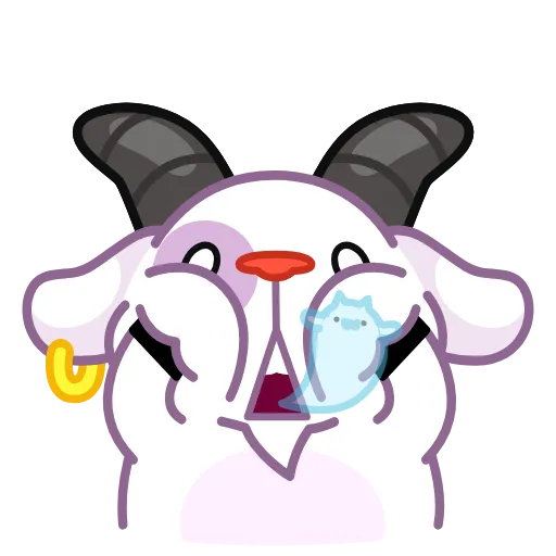 🤩 Стикер «Козёл» для Telegram