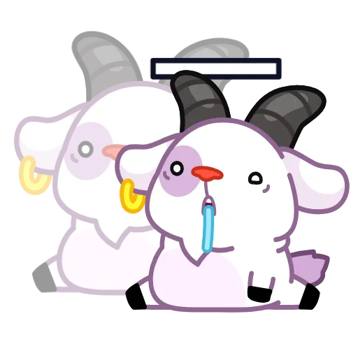 🤩 Стикер «Козёл» для Telegram