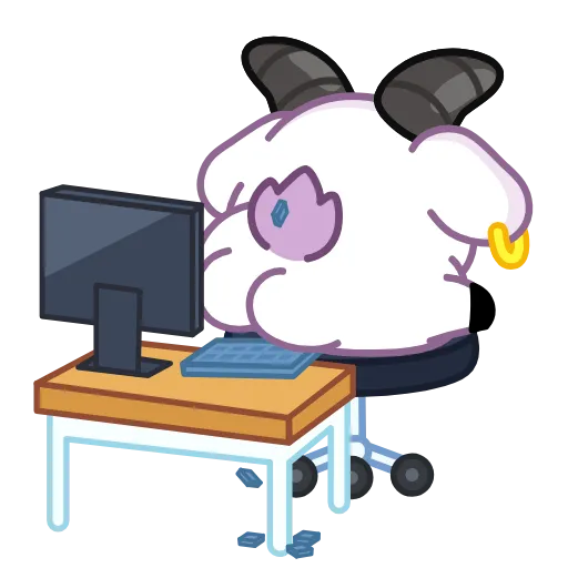 🤩 Стикер «Козёл» для Telegram