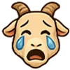 😭 Эмодзи «Козел» для Telegram