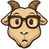 🤓 Эмодзи «Козел» для Telegram