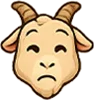 😞 Эмодзи «Козел» для Telegram