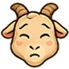 😳 Эмодзи «Козел» для Telegram