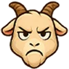 😡 Эмодзи «Козел» для Telegram