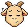 😴 Эмодзи «Козел» для Telegram