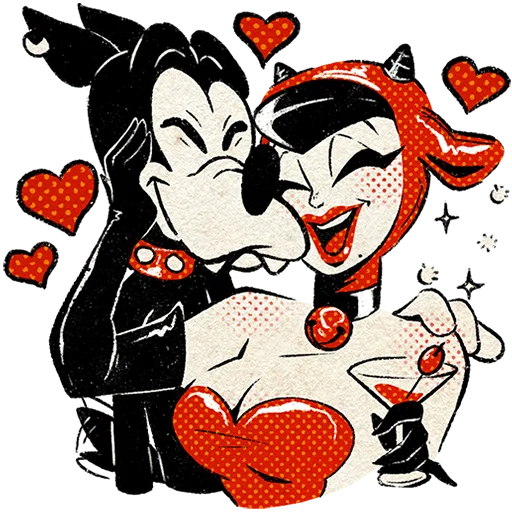 🥰 Стикер «Козетта Без Текста» для Telegram