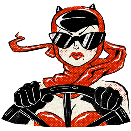 😎 Стикер «Козетта Без Текста» для Telegram