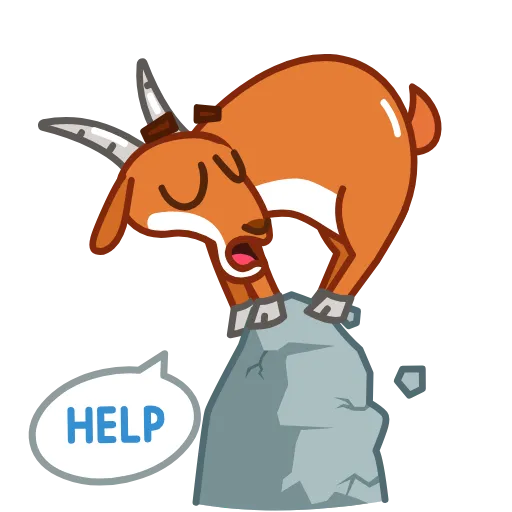 🆘 Стикер «Kozita» для Telegram