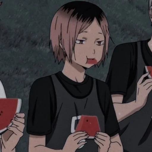 🫢 Стикер «Kenma Kozume» для Telegram