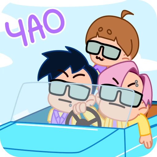⭐ Стикер «k-pop boys» для Telegram