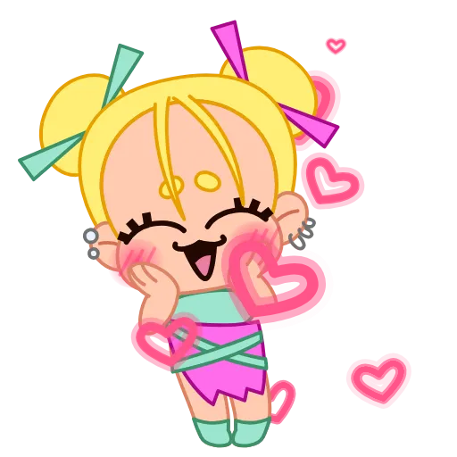 🥰 Эмодзи «K-Pop Girls» для Telegram