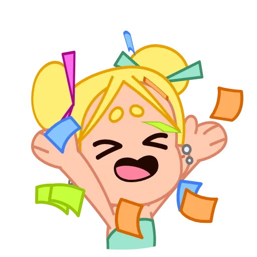 ⭐ Стикер «k-pop girls» для Telegram