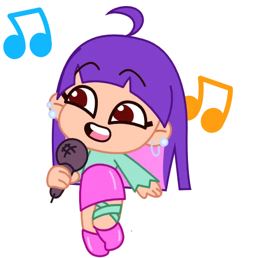 Стикерпак k-pop girls для Telegram