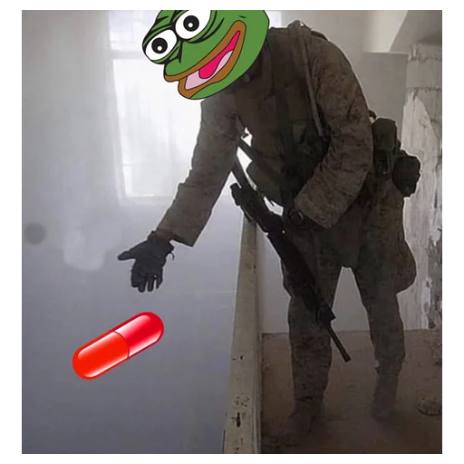 🟥 Стикер «Krac Pepes» для Telegram