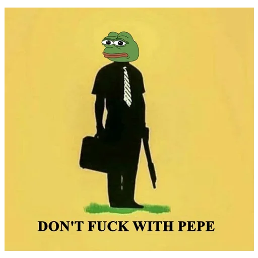 🔫 Стикер «Krac Pepes» для Telegram
